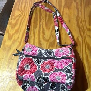 Vera Bradley 3 Piece Set - Flowers and Gray